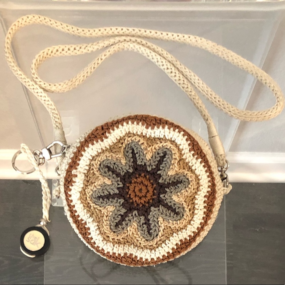 The Sak Round Mini Crossbody Purse
